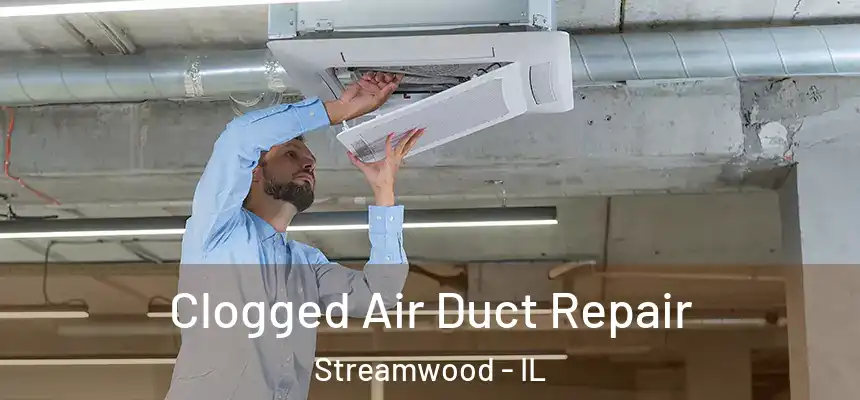 Clogged Air Duct Repair Streamwood - IL