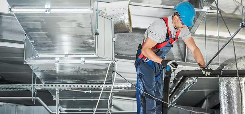 Precise Air Duct Vent Installation in Streamwood